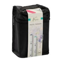 Pastelmarkers Nassau set van 24 stuks in etui